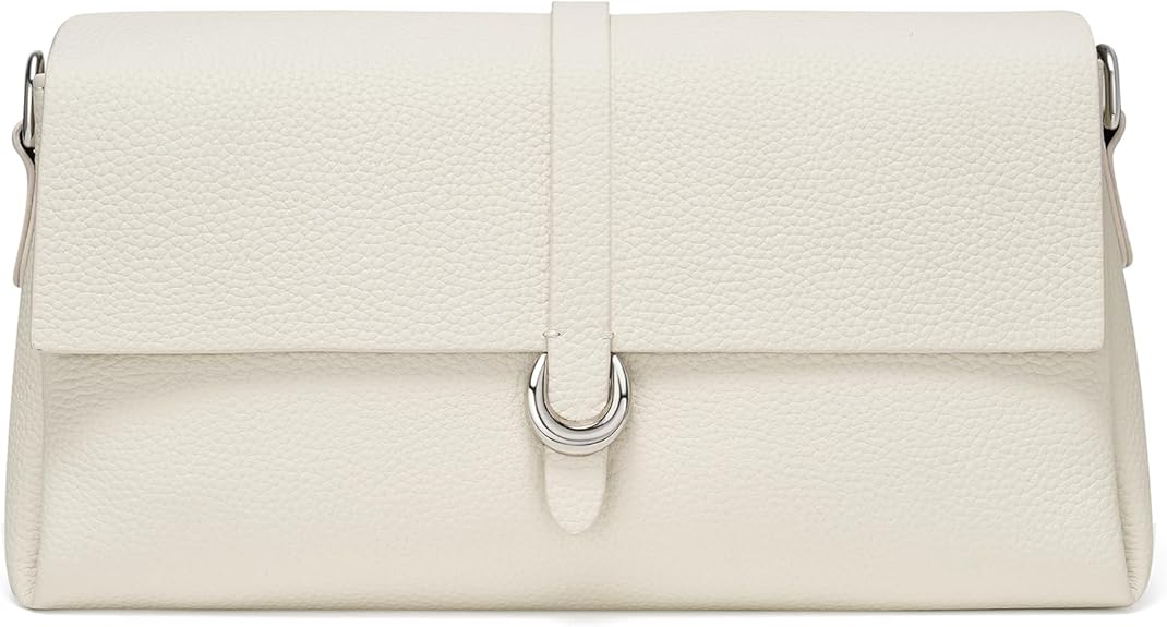 Women's Trendy Top-Handle Leather Handbags, Stylish Clutch Shoulder Purses with 2 Adjustable Removable Straps