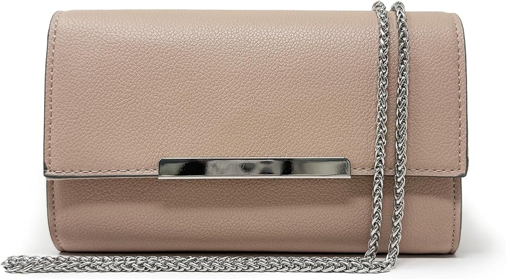 Women's Wristlet Clutch Evening Bag, Mini Summer Crossbody Purse for Formal Occasions & Daily Casual Use | Premium Vegan Leather, Fits iPhone 17 Pro Max, Passport and Small Essentials