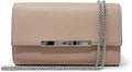 Women's Wristlet Clutch Evening Bag, Mini Summer Crossbody Purse for Formal Occasions & Daily Casual Use | Premium Vegan Leather, Fits iPhone 17 Pro Max, Passport and Small Essentials